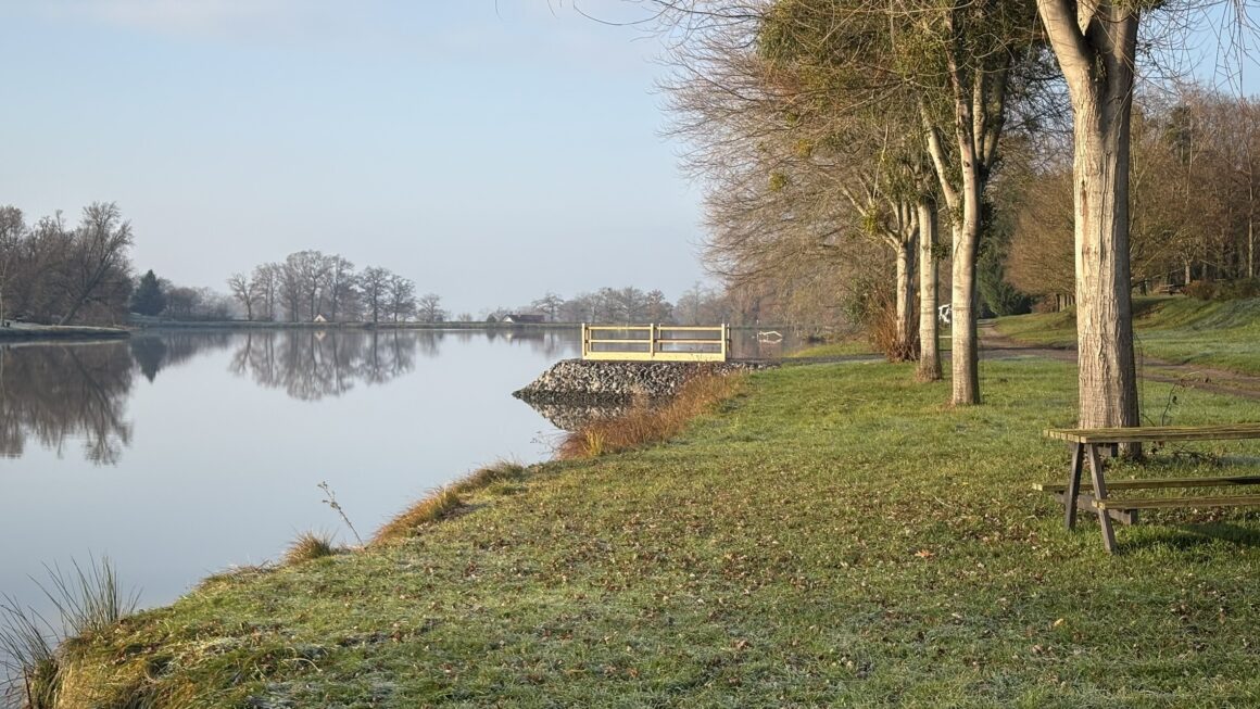 Aménagements et vidange au Plan d’eau de Saint Gérand