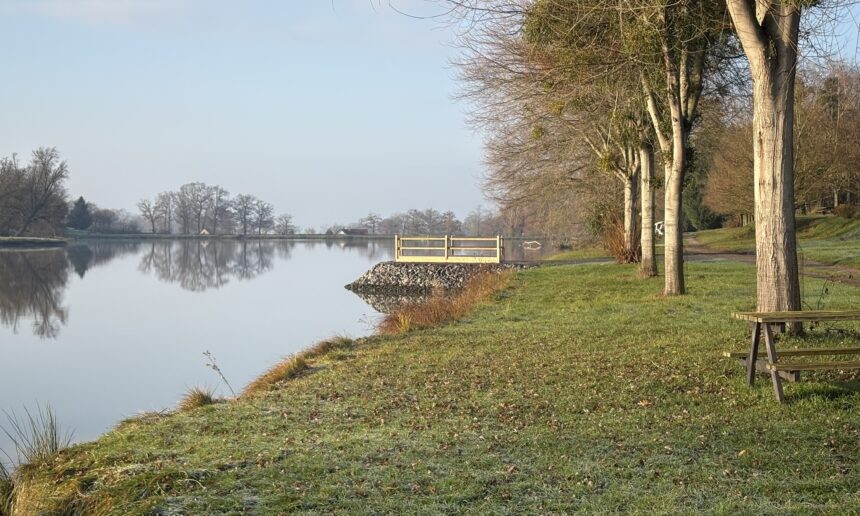 Aménagements et vidange au Plan d’eau de Saint Gérand